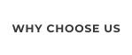WHY CHOOSE US
